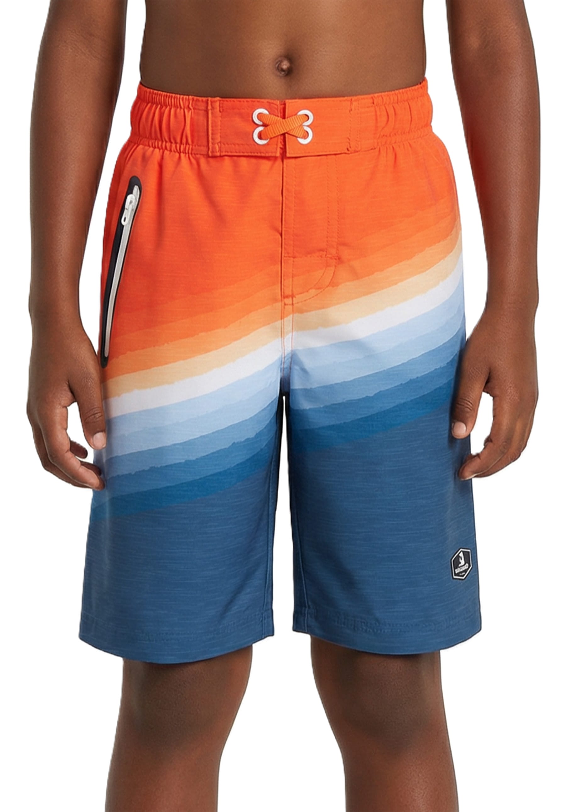 Boys' 4-Way Stretch Mesh Lined Swim Trunks Swimwear Rokka & Rolla