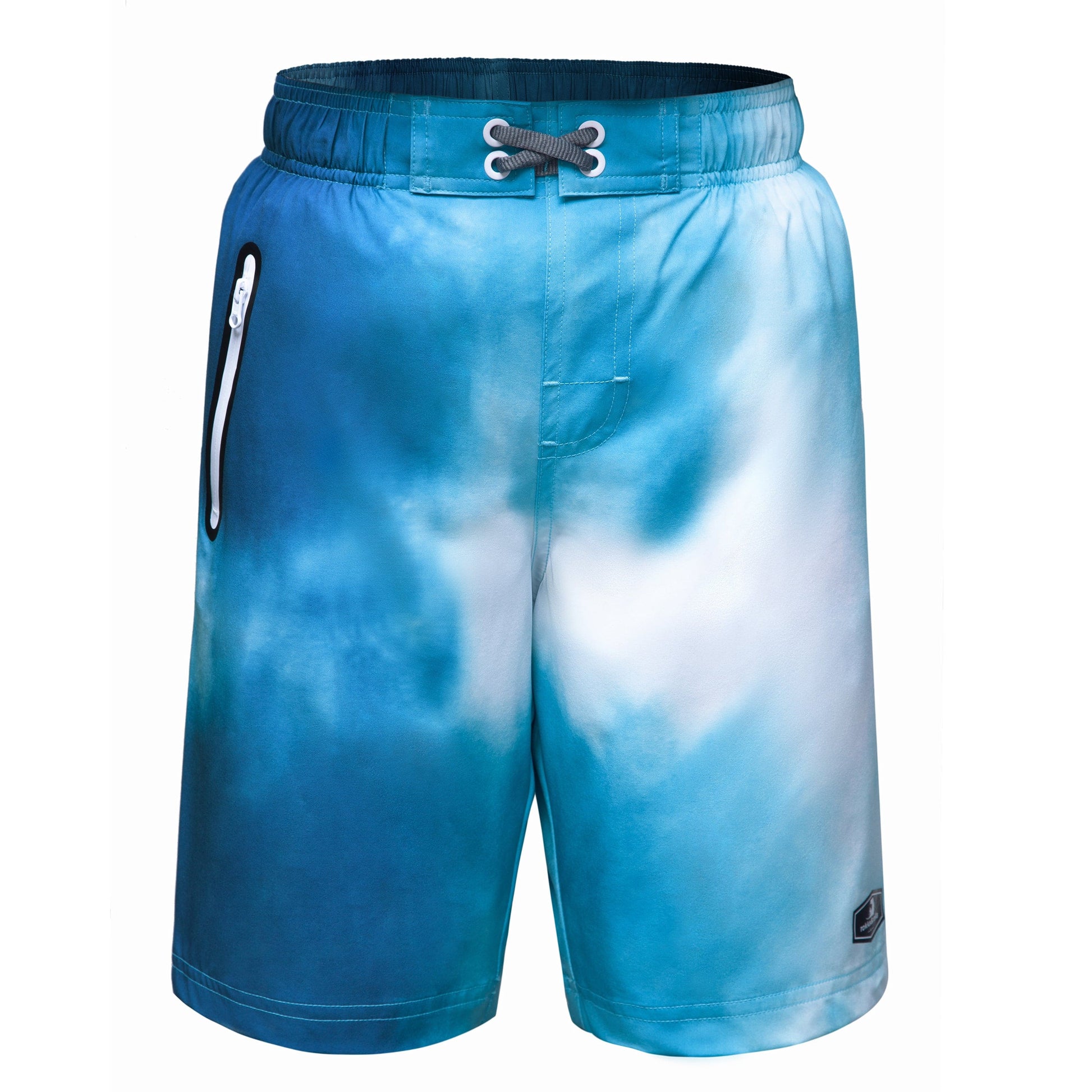 Boys' 4-Way Stretch Mesh Lined Swim Trunks Swimwear XS (4-5) / Ocean Wave Rokka & Rolla