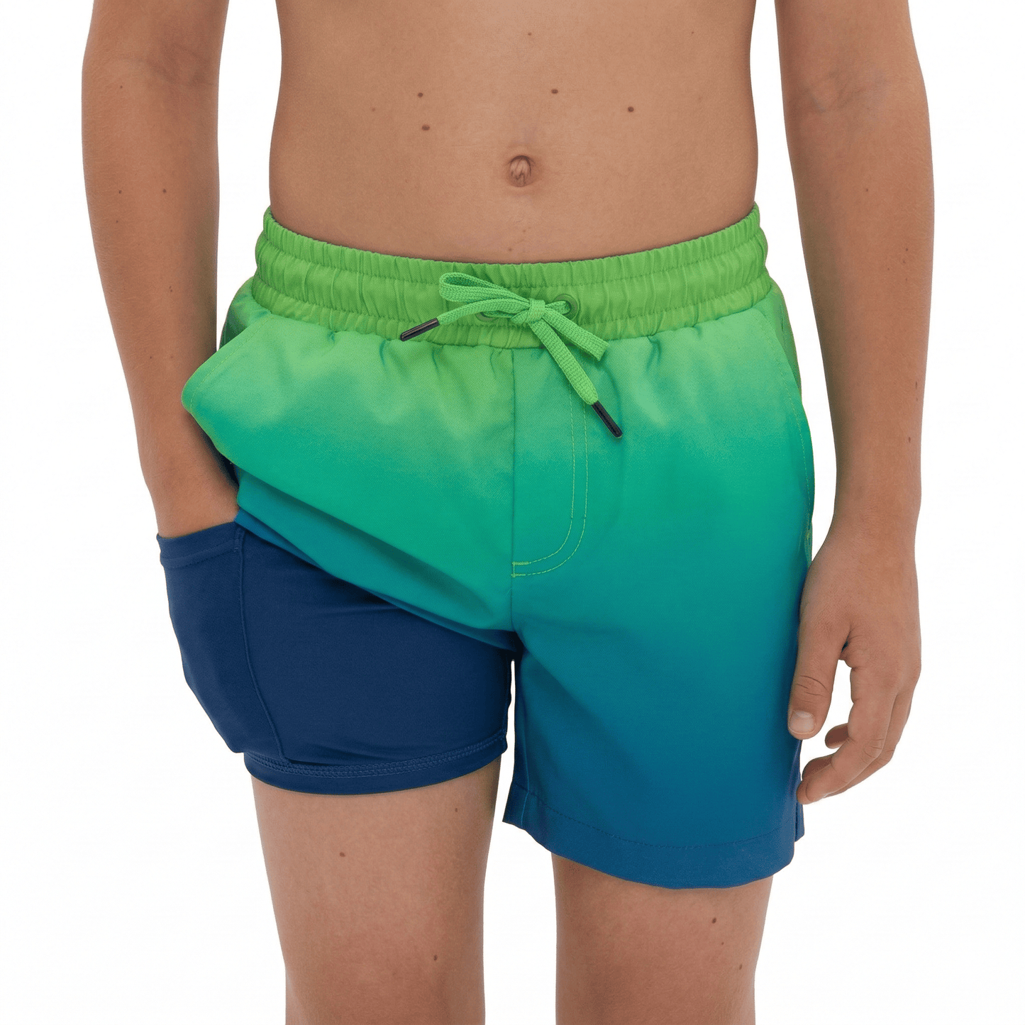 Boys' Compression Liner Swim Trunks Quick Dry Bathing Suit Swimwear Rokka & Rolla