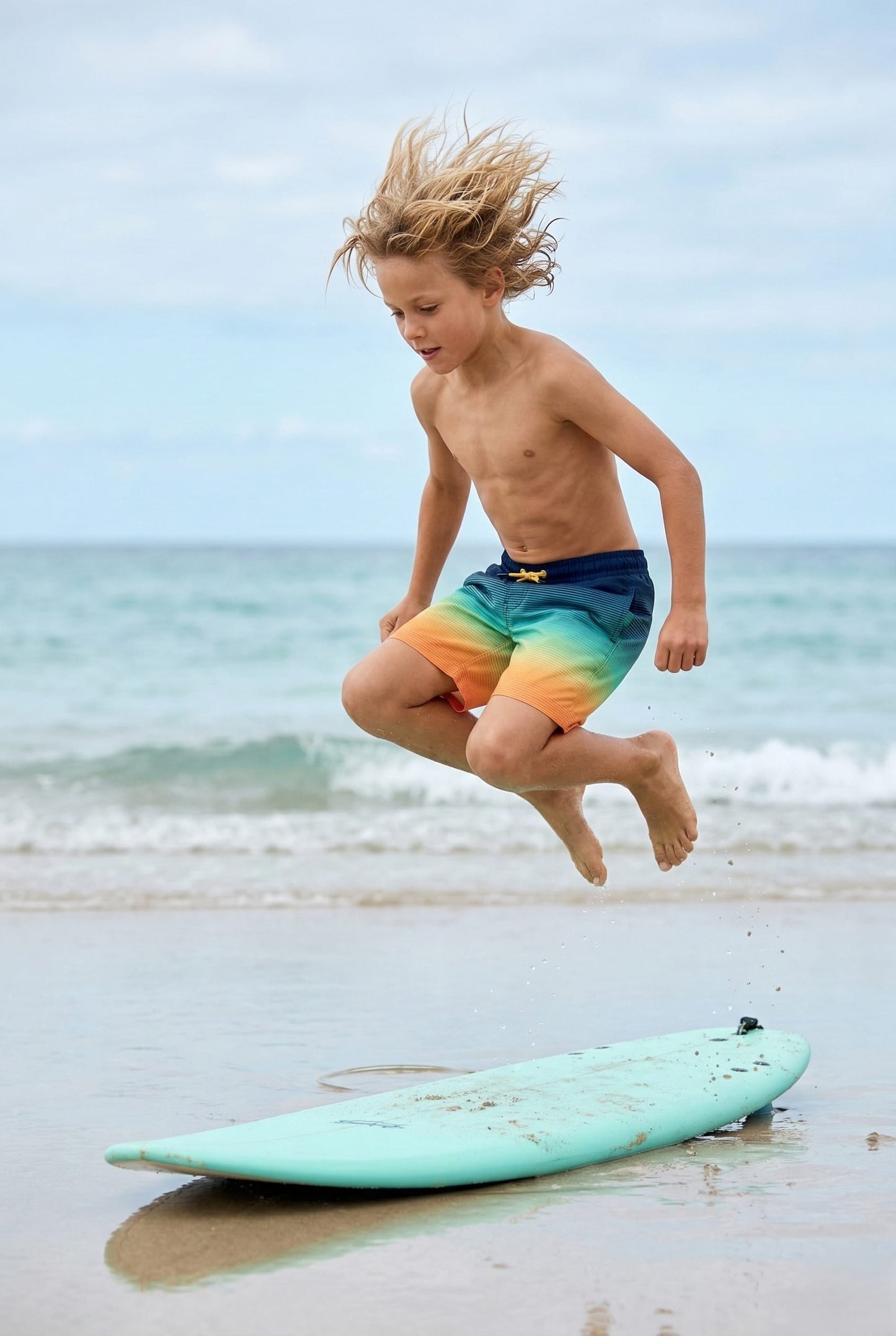 Boys' Compression Liner Swim Trunks Quick Dry Bathing Suit Swimwear Rokka & Rolla