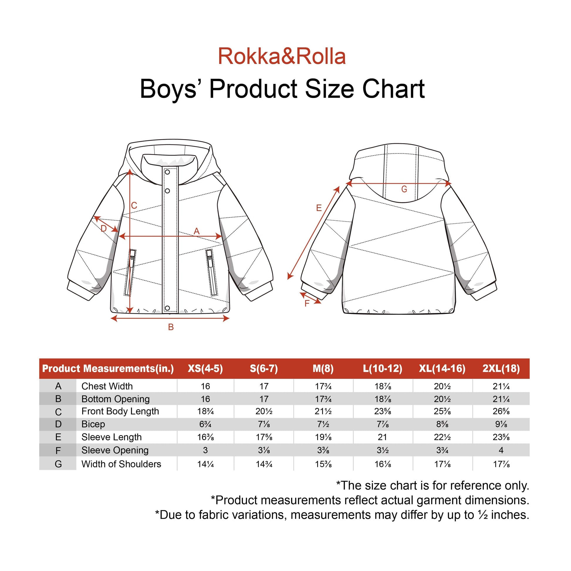 Boys' Hooded Puffer Jacket Water Resistant Warm Insulated Winter Coat - Slate Green Coats & Jackets Rokka&Rolla