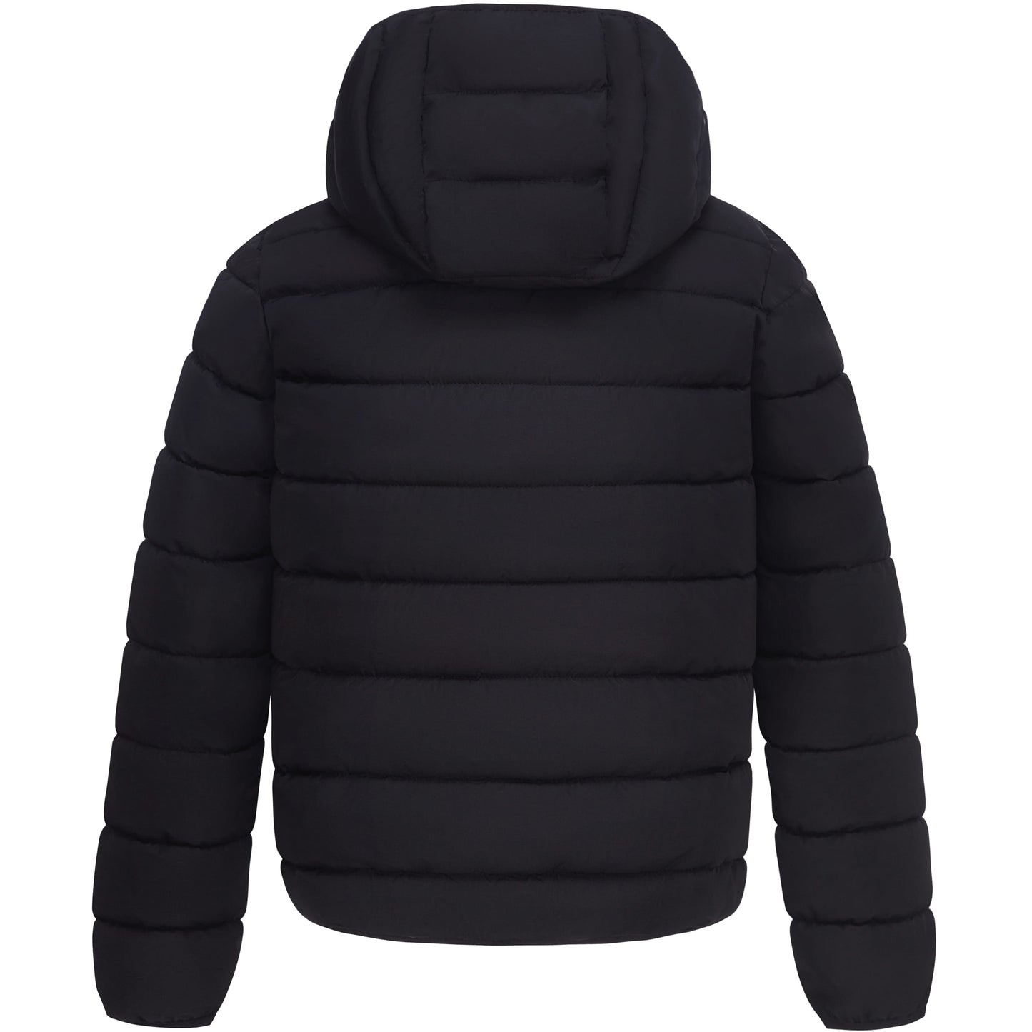 Boys' Lightweight Water-Resistant  Winter Coat Puffer Jacket - Black Coats & Jackets Rokka&Rolla