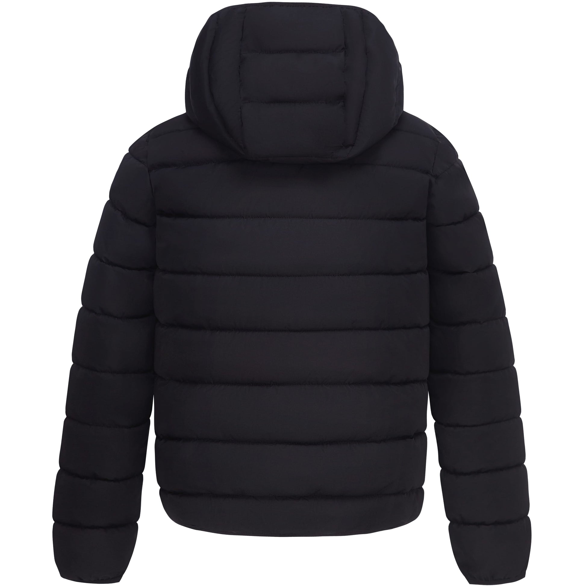 Boys' Lightweight Water-Resistant  Winter Coat Puffer Jacket - Black Coats & Jackets Rokka&Rolla