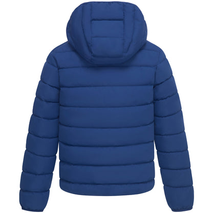 Boys' Lightweight Water-Resistant  Winter Coat Puffer Jacket - Blue Coats & Jackets Rokka&Rolla