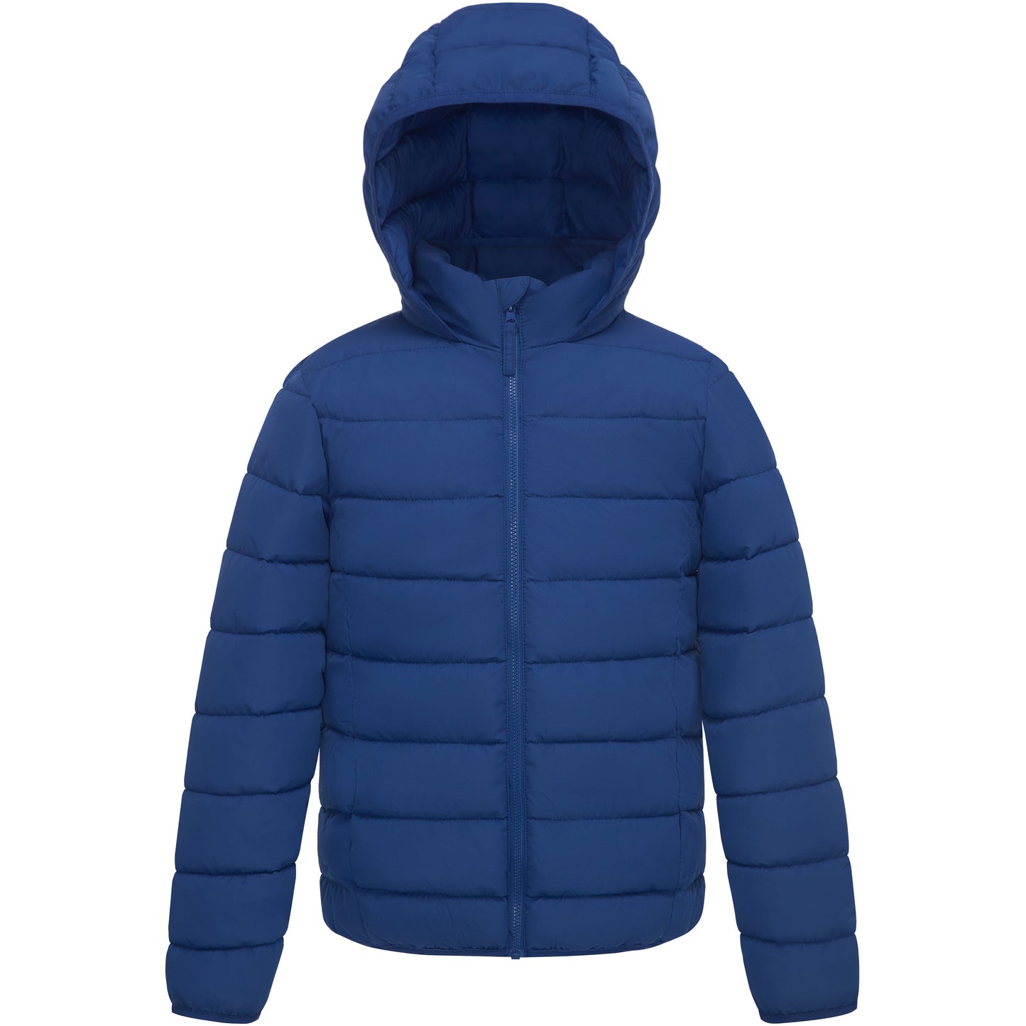 Boys' Lightweight Water-Resistant  Winter Coat Puffer Jacket - Blue Coats & Jackets XS Rokka&Rolla