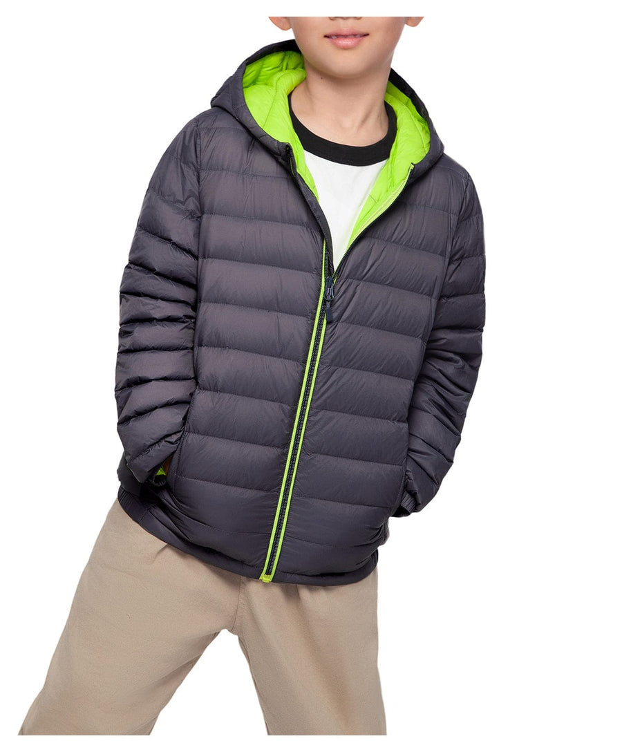 Boys' New Ultra Light Packable Down Puffer Jacket Coats & Jackets Rokka & Rolla