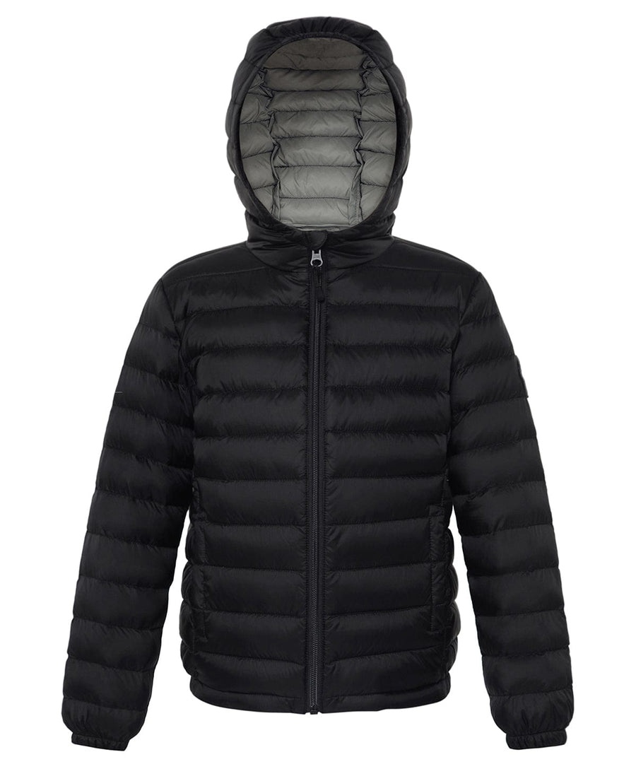 Boys' New Ultra Light Packable Down Puffer Jacket Coats & Jackets XS / Very Black Rokka & Rolla