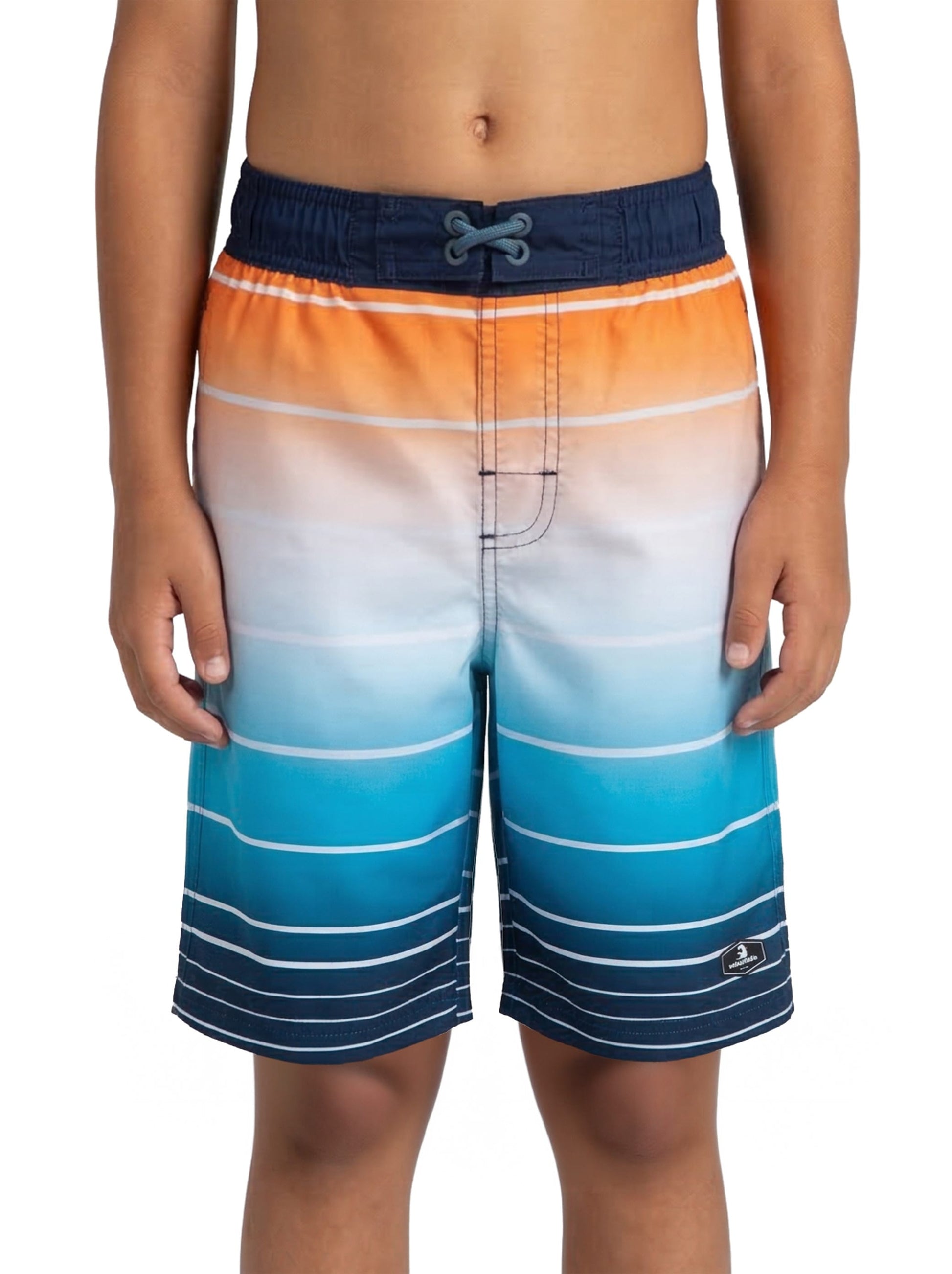 Boys' Quick Dry Mesh Lined Swim Trunks Swimwear Rokka & Rolla