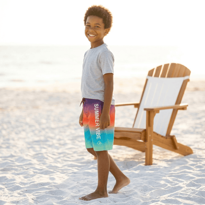 Boys' Quick Dry Mesh Lined Swim Trunks Swimwear Rokka & Rolla