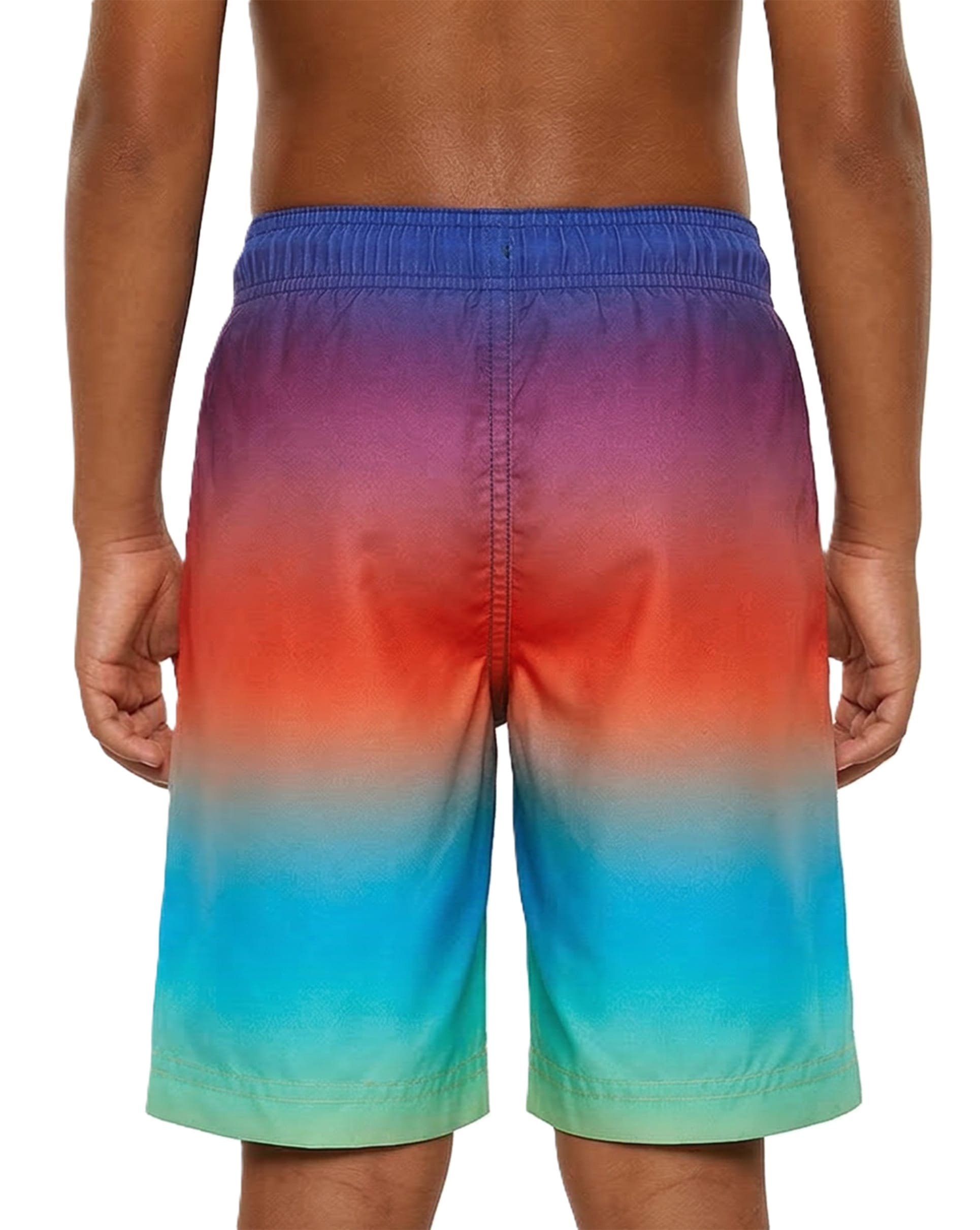 Boys' Quick Dry Mesh Lined Swim Trunks Swimwear Rokka & Rolla