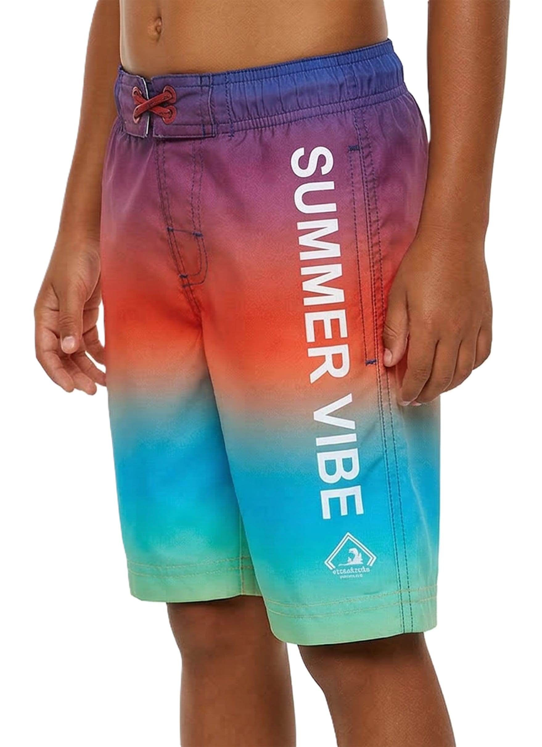 Boys' Quick Dry Mesh Lined Swim Trunks Swimwear Rokka & Rolla