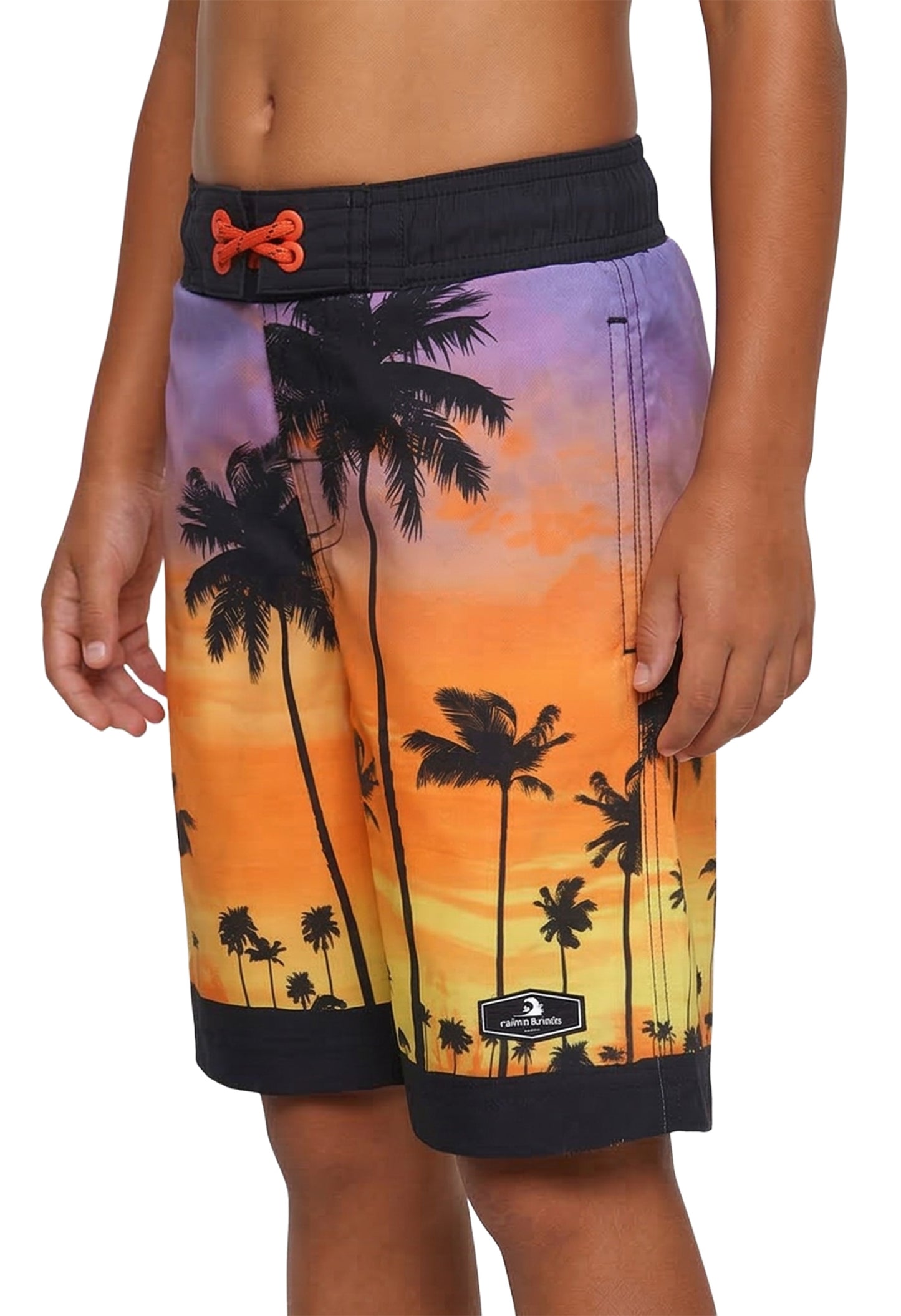 Boys' Quick Dry Mesh Lined Swim Trunks Swimwear Rokka & Rolla