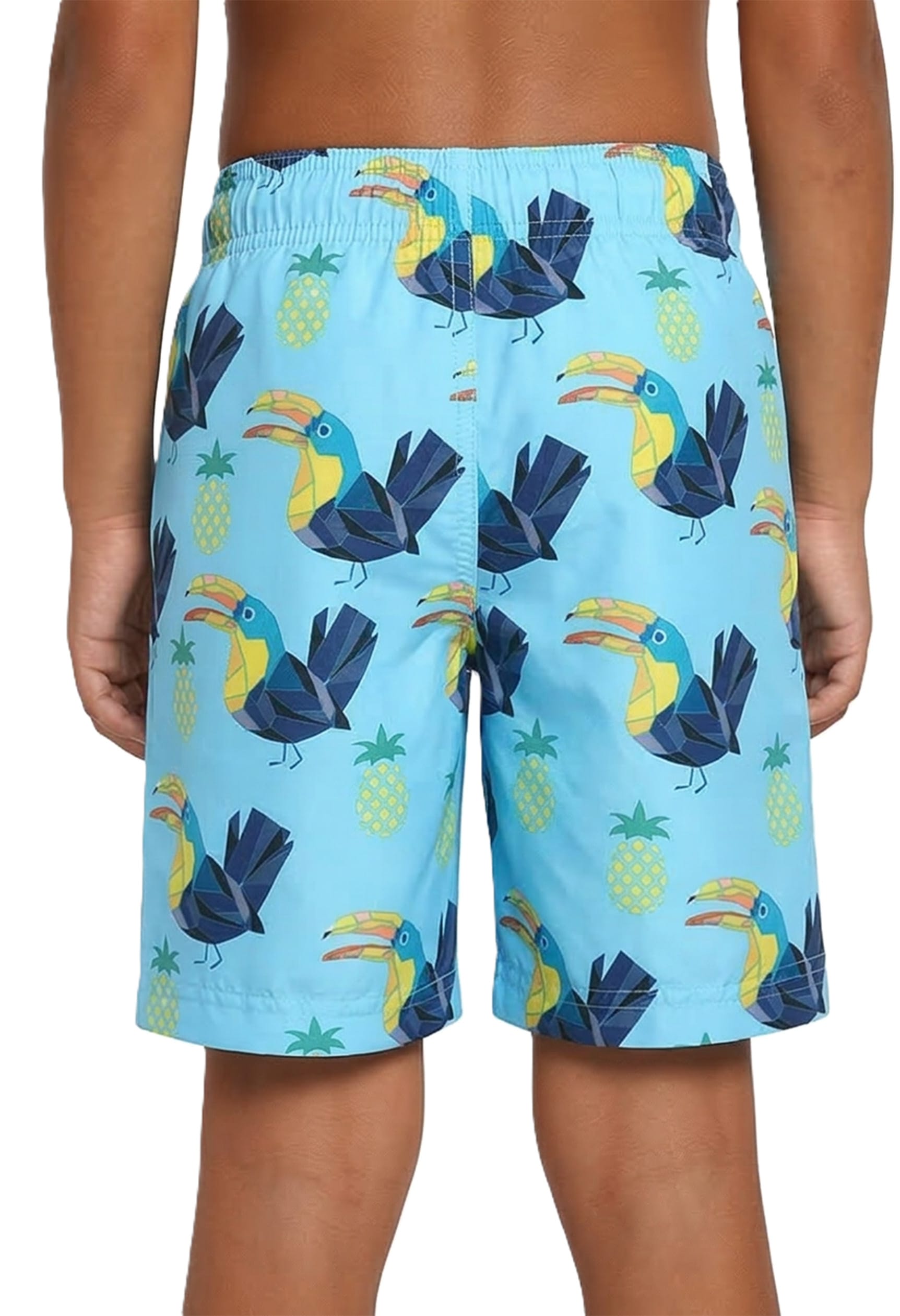 Boys' Quick Dry Mesh Lined Swim Trunks Swimwear Rokka & Rolla
