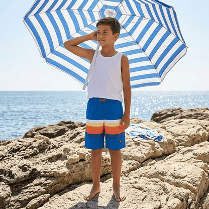 Boys' Quick Dry Mesh Lined Swim Trunks Swimwear Rokka & Rolla