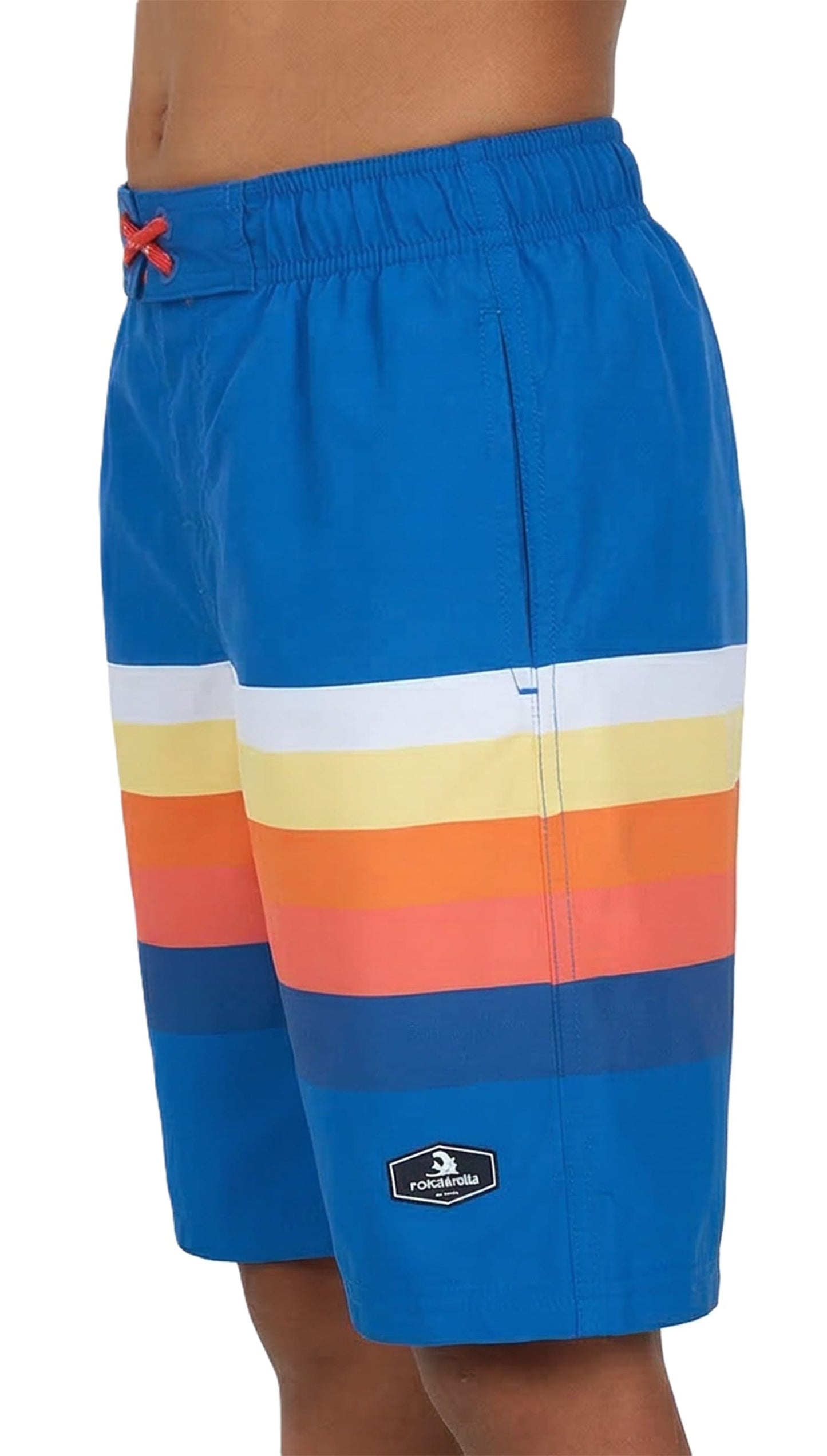 Boys' Quick Dry Mesh Lined Swim Trunks Swimwear Rokka & Rolla