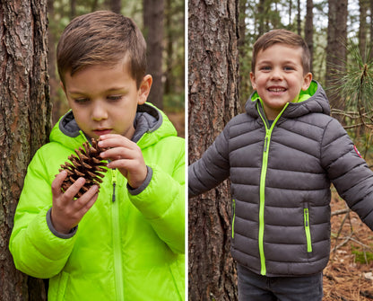 Boys' Reversible Lightweight Puffer Jacket Coats & Jackets Rokka & Rolla