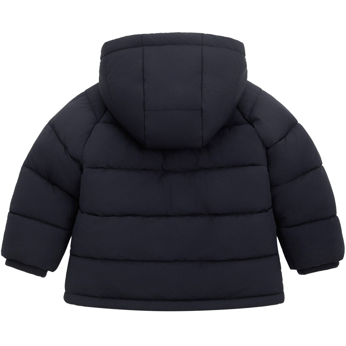 Boys Toddler Borg Fleece Lined Hooded Puffer Jacket Coat 2T-5T - Navy Baby & Toddler Outerwear Rokka&Rolla