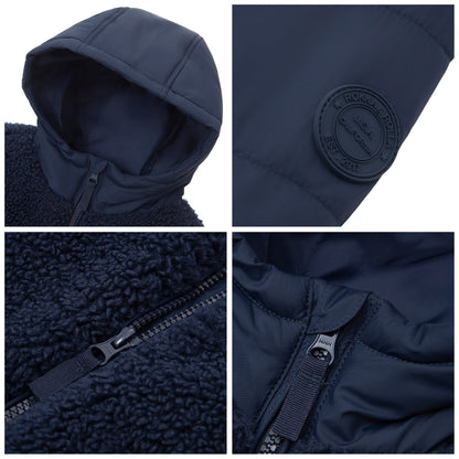 Boys' Water-Resistant Sherpa Puffer Jacket Coats & Jackets Rokka & Rolla