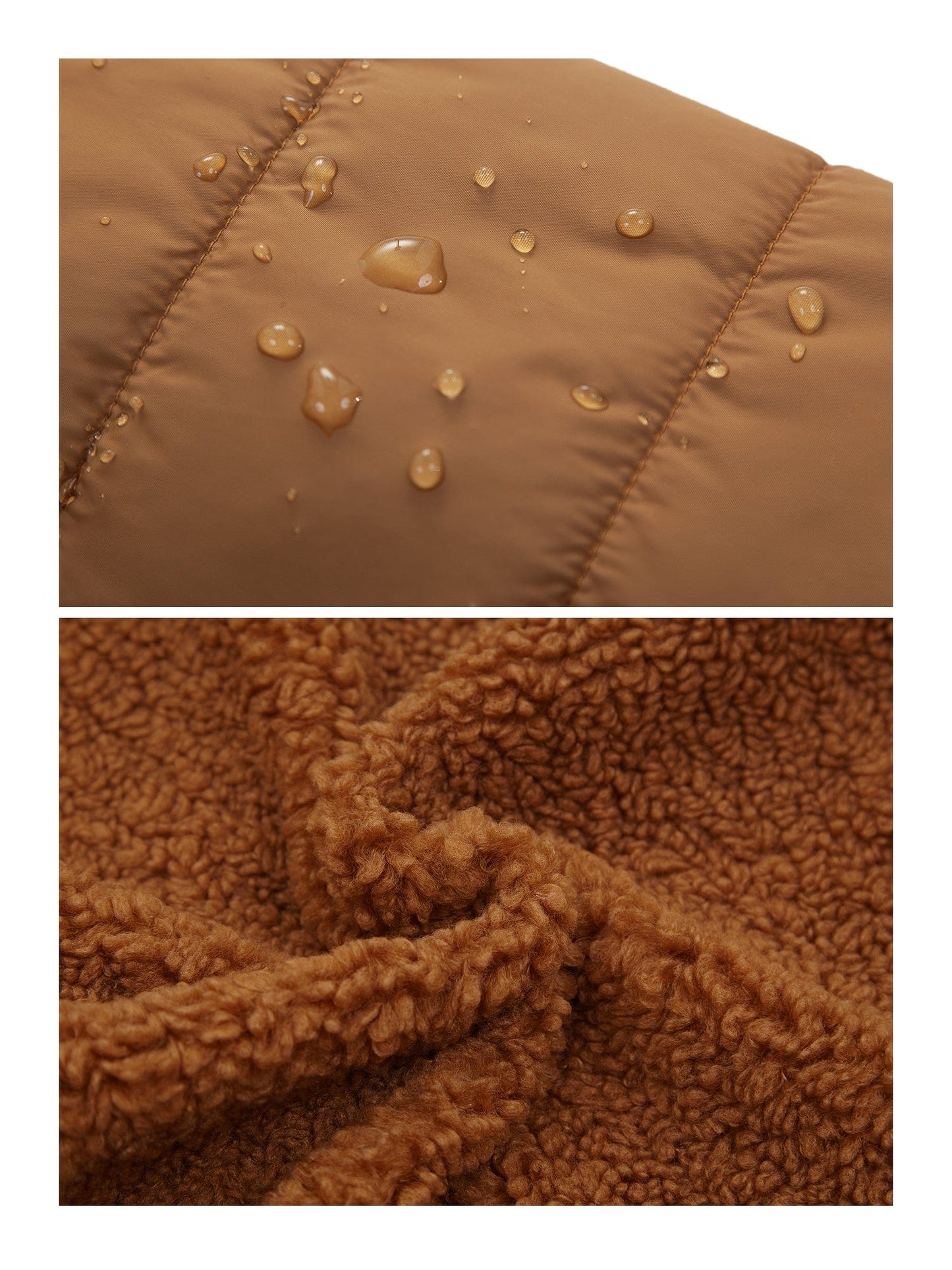 Boys' Water-Resistant Teddy Sherpa Puffer Jacket Coats & Jackets Rokka & Rolla