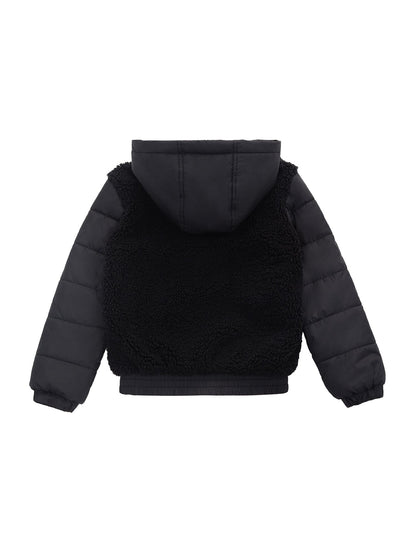 Boys' Water-Resistant Teddy Sherpa Puffer Jacket Coats & Jackets Rokka & Rolla