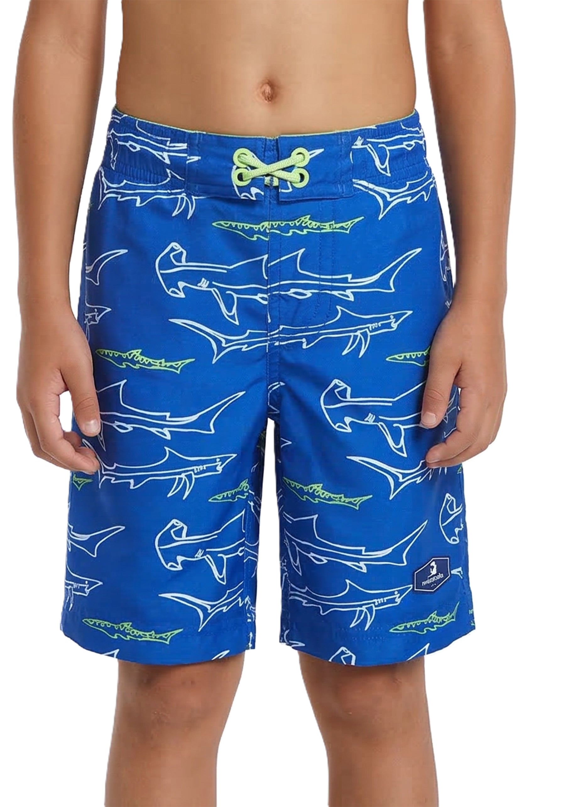 Boys' Quick Dry Mesh Lined Swim Trunks - Rokka&Rolla