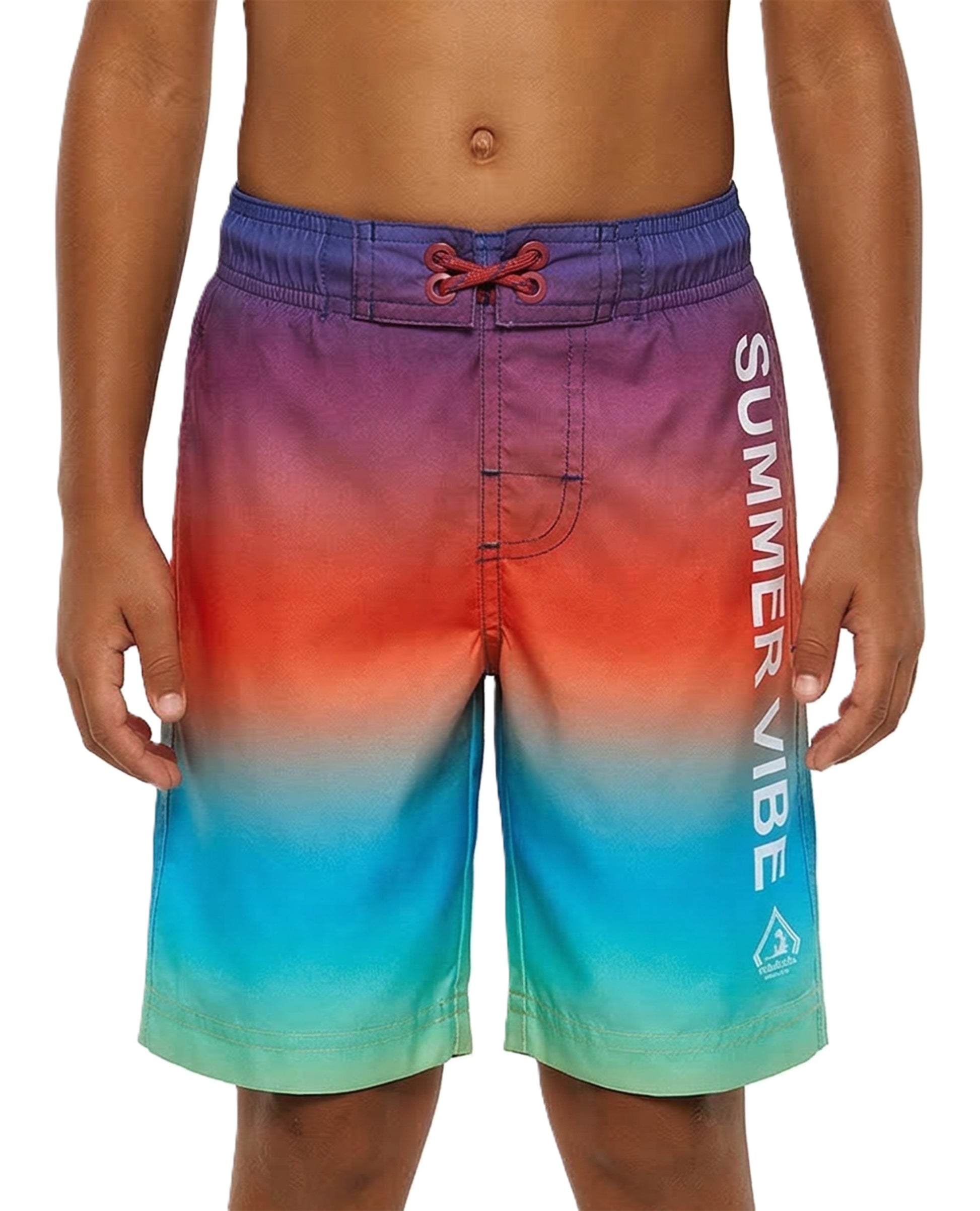 Boys' Quick Dry Mesh Lined Swim Trunks - Rokka&Rolla