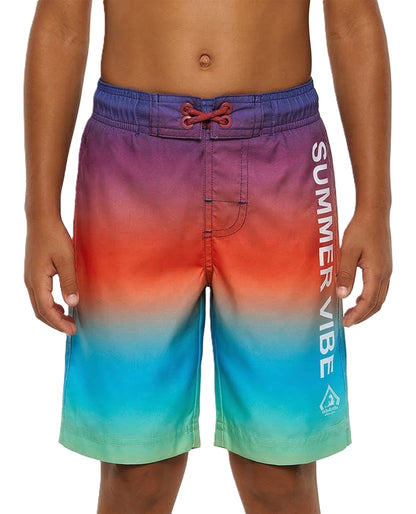 Boys' Quick Dry Mesh Lined Swim Trunks - Rokka&Rolla