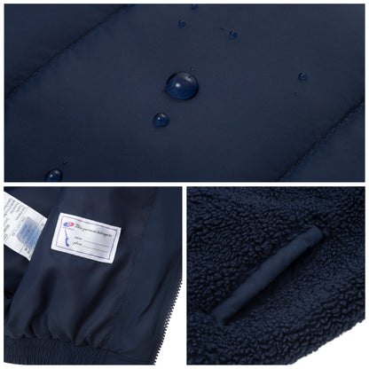 Boys' Water-Resistant Sherpa Puffer Jacket