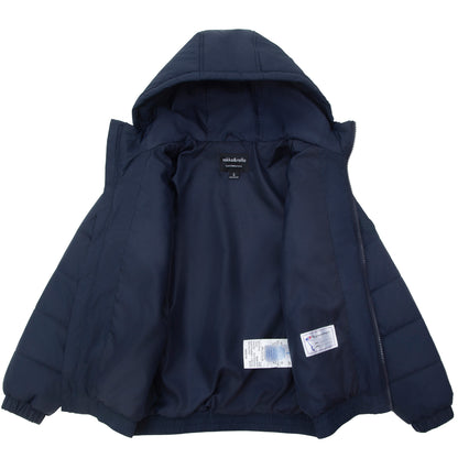 Boys' Water-Resistant Sherpa Puffer Jacket