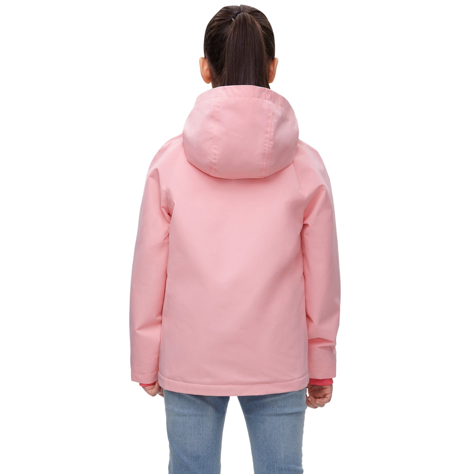 Girl's Hooded Water-Resistant Parka Windbreaker Jacket Coats & Jackets Rokka & Rolla