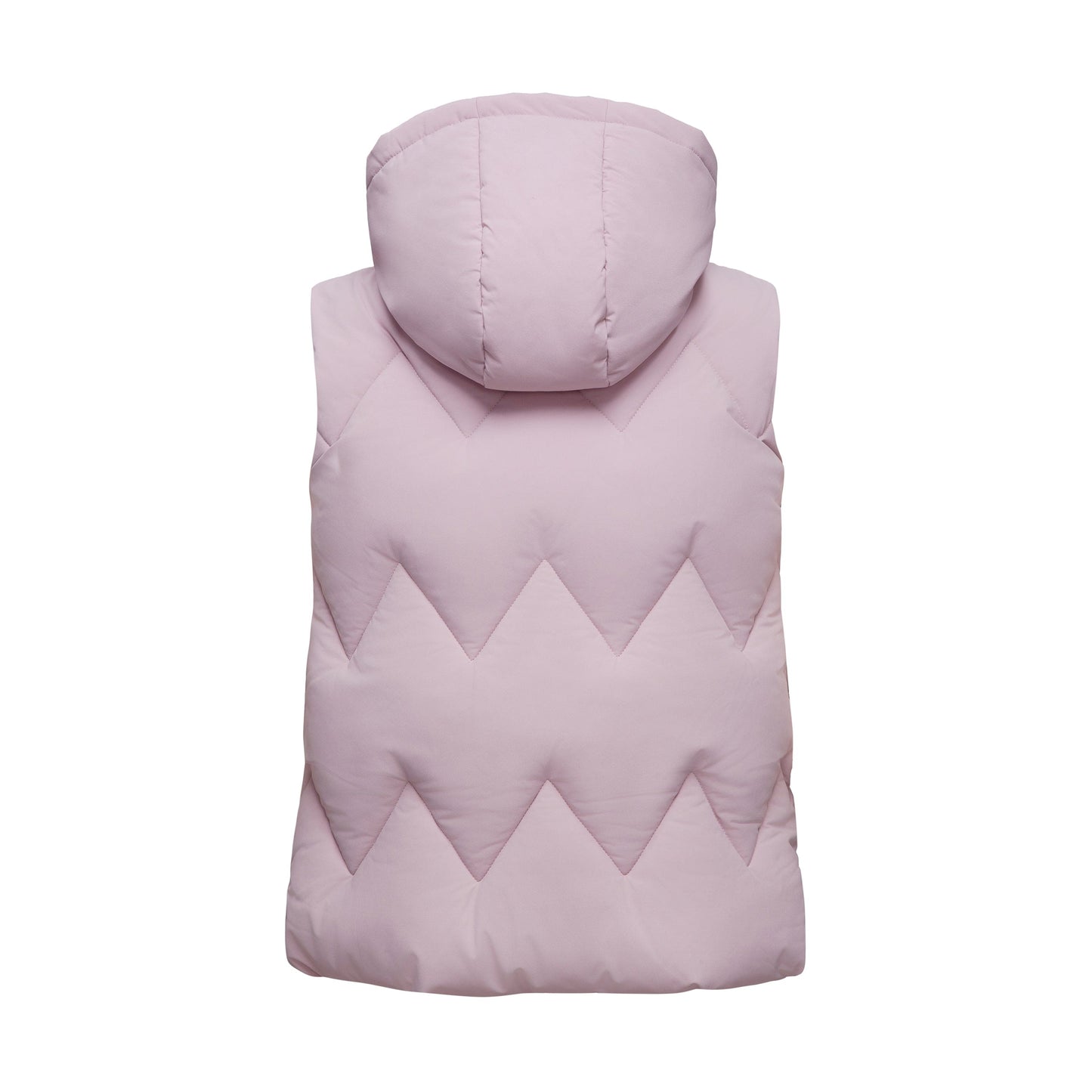 Girls Hooded Puffer Vest Water Resistant Warm Quilted Outerwear - Pink Coats & Jackets Rokka&Rolla
