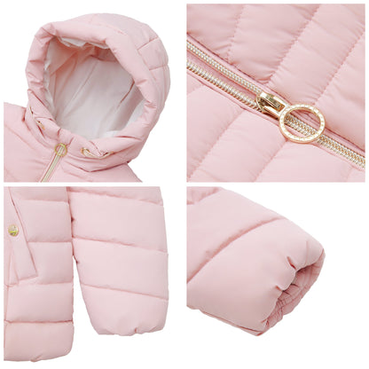 Girls' Jacket Lightweight Long Puffer Jacket Coats & Jackets Rokka & Rolla