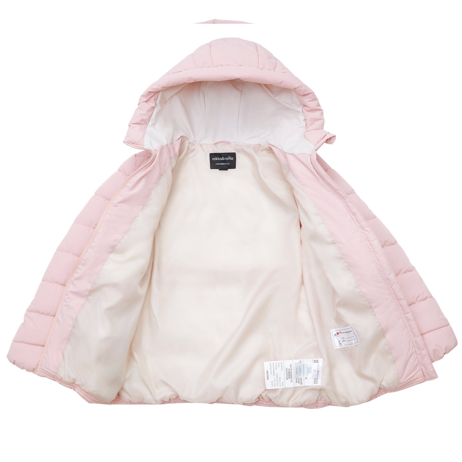 Girls' Jacket Lightweight Long Puffer Jacket Coats & Jackets Rokka & Rolla