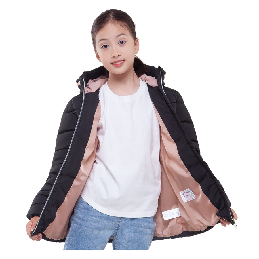 Girls' Jacket Lightweight Long Puffer Jacket Coats & Jackets Rokka & Rolla