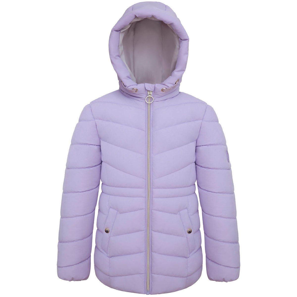 Girls' Jacket Lightweight Long Puffer Jacket Coats & Jackets XS / Purple Rokka & Rolla