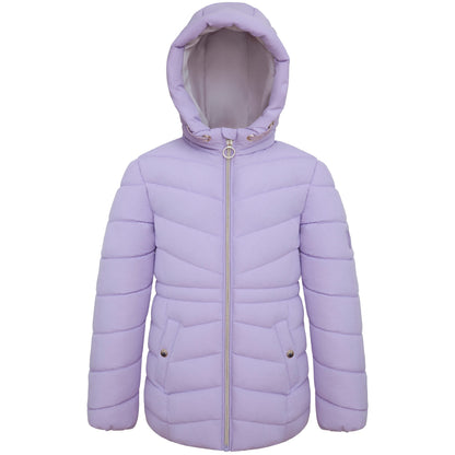 Girls' Jacket Lightweight Long Puffer Jacket Coats & Jackets XS / Purple Rokka & Rolla