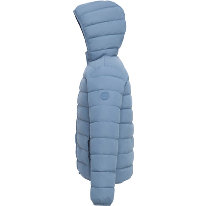 Girls' Lightweight  Water-Resistant  Winter Coat Puffer Jacket - Blue Fog Coats & Jackets Rokka&Rolla