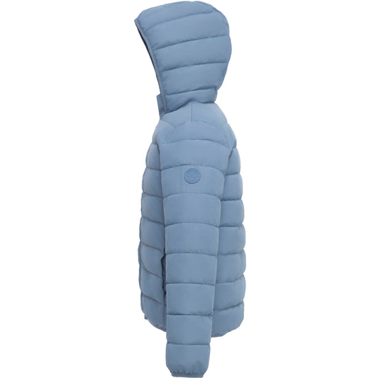 Girls' Lightweight  Water-Resistant  Winter Coat Puffer Jacket - Blue Fog Coats & Jackets Rokka&Rolla