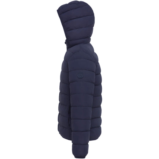 Girls' Lightweight Water-Resistant  Winter Coat Puffer Jacket - Navy Coats & Jackets Rokka&Rolla