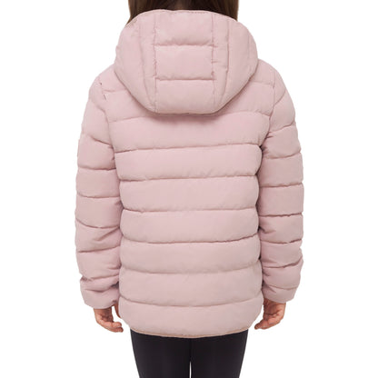 Girls' Lightweight Water-Resistant  Winter Coat Puffer Jacket - Pink Coats & Jackets Rokka&Rolla