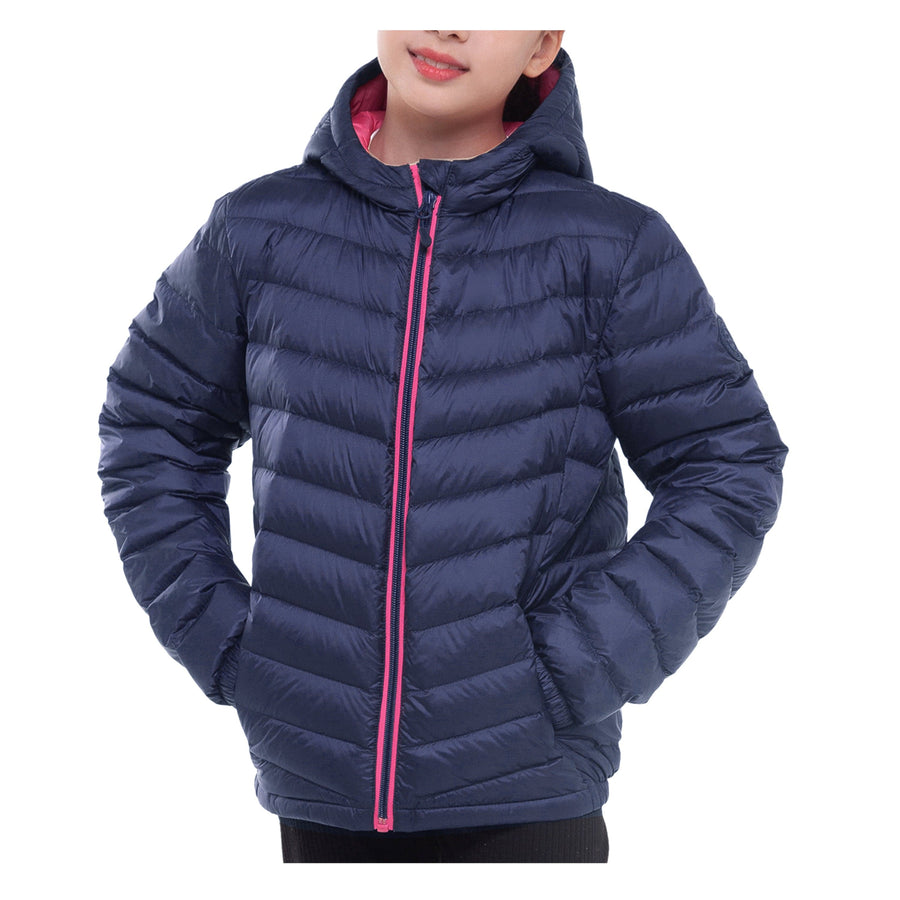 Girls' New Ultra Light Packable Down Puffer Jacket Coats & Jackets Rokka & Rolla