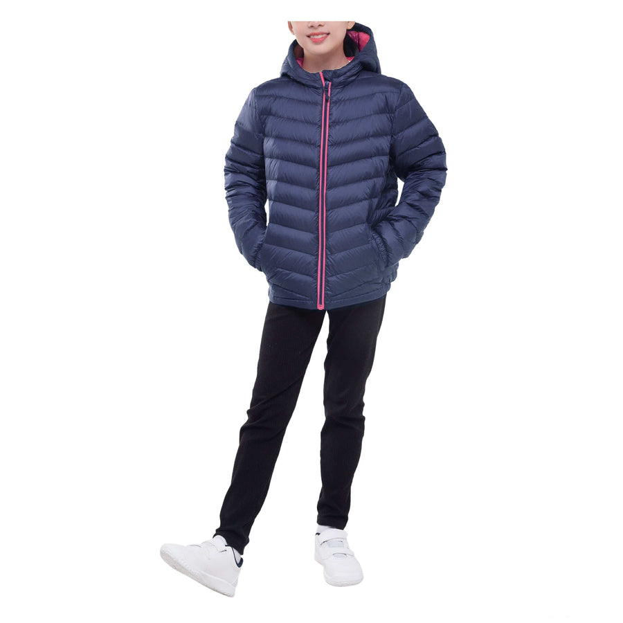 Girls' New Ultra Light Packable Down Puffer Jacket Coats & Jackets Rokka & Rolla