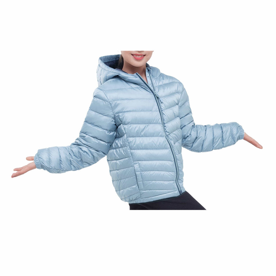 Girls' New Ultra Light Packable Down Puffer Jacket Coats & Jackets Rokka & Rolla