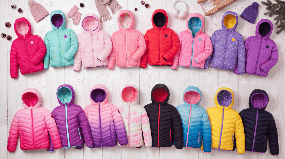 Girls' Reversible Lightweight Puffer Jacket Coats & Jackets Rokka & Rolla