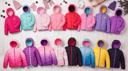 Girls' Reversible Lightweight Puffer Jacket Coats & Jackets Rokka & Rolla