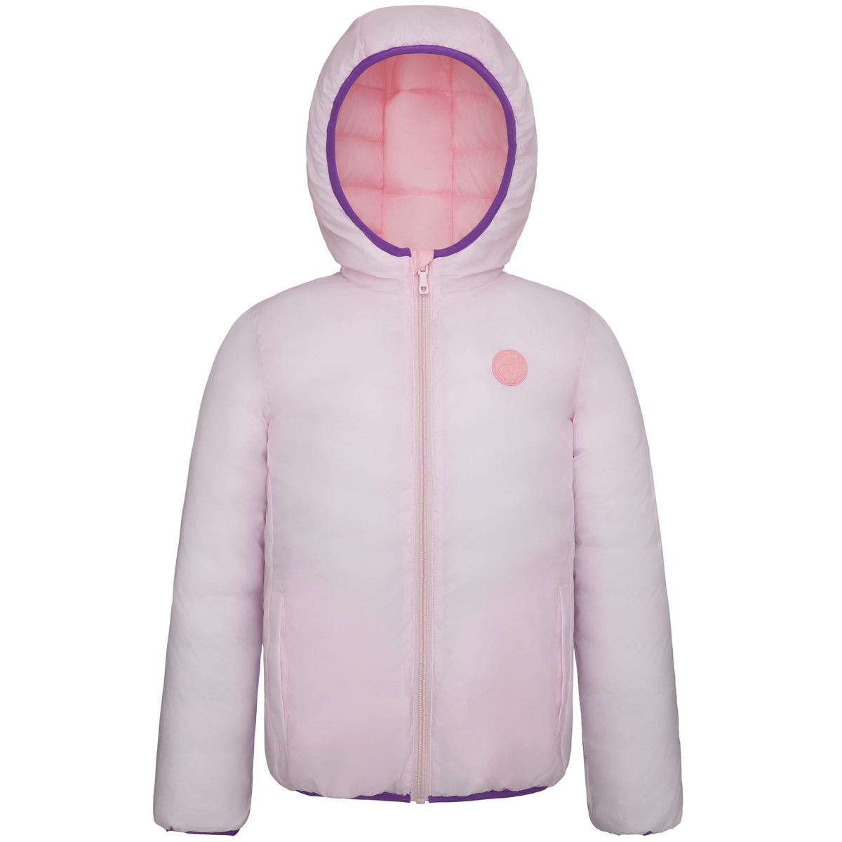 Girls' Reversible Lightweight Puffer Jacket Coats & Jackets Rokka & Rolla