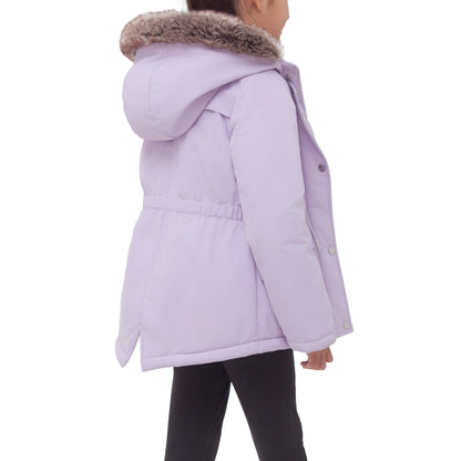 Girls' Water-Resistant Sherpa Fleece Lined Puffer Jacket Winter Parka Coat Coats & Jackets Rokka & Rolla