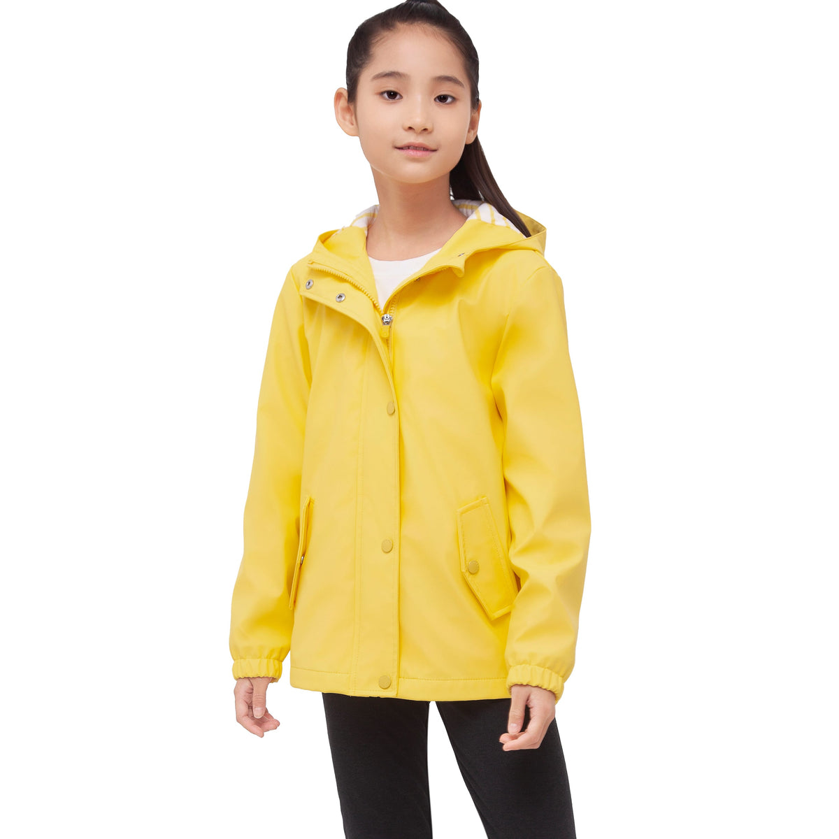 Girls' Waterproof Rubber Slicker Rain Jacket Rain Suits Rokka & Rolla
