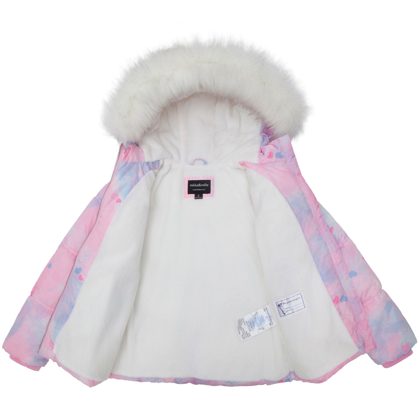 Girls' Heavyweight Puffer Jacket Bubble Coat