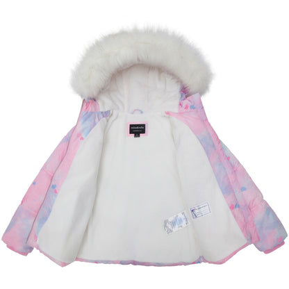 Girls' Heavyweight Puffer Jacket Bubble Coat